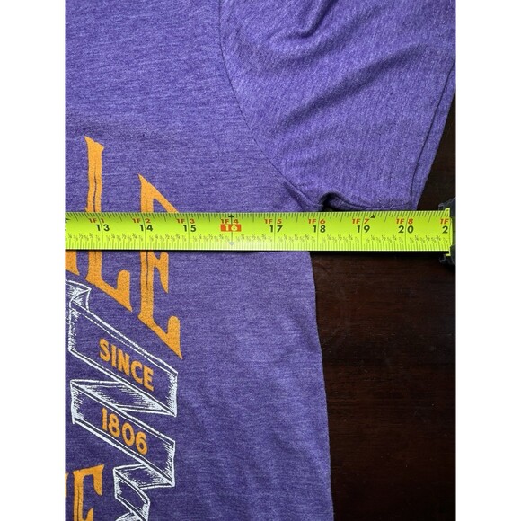 Stellar Nashville Tennessee Mens T-Shirt Purple Heather Small Printed in USA - Picture 5 of 5